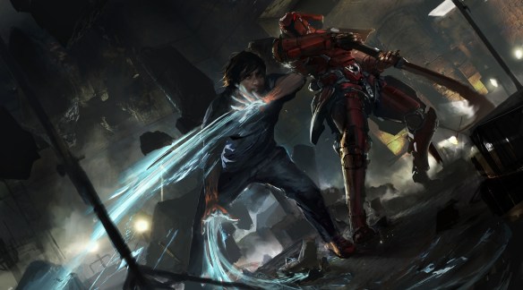 miguel vs red samurai - social media size